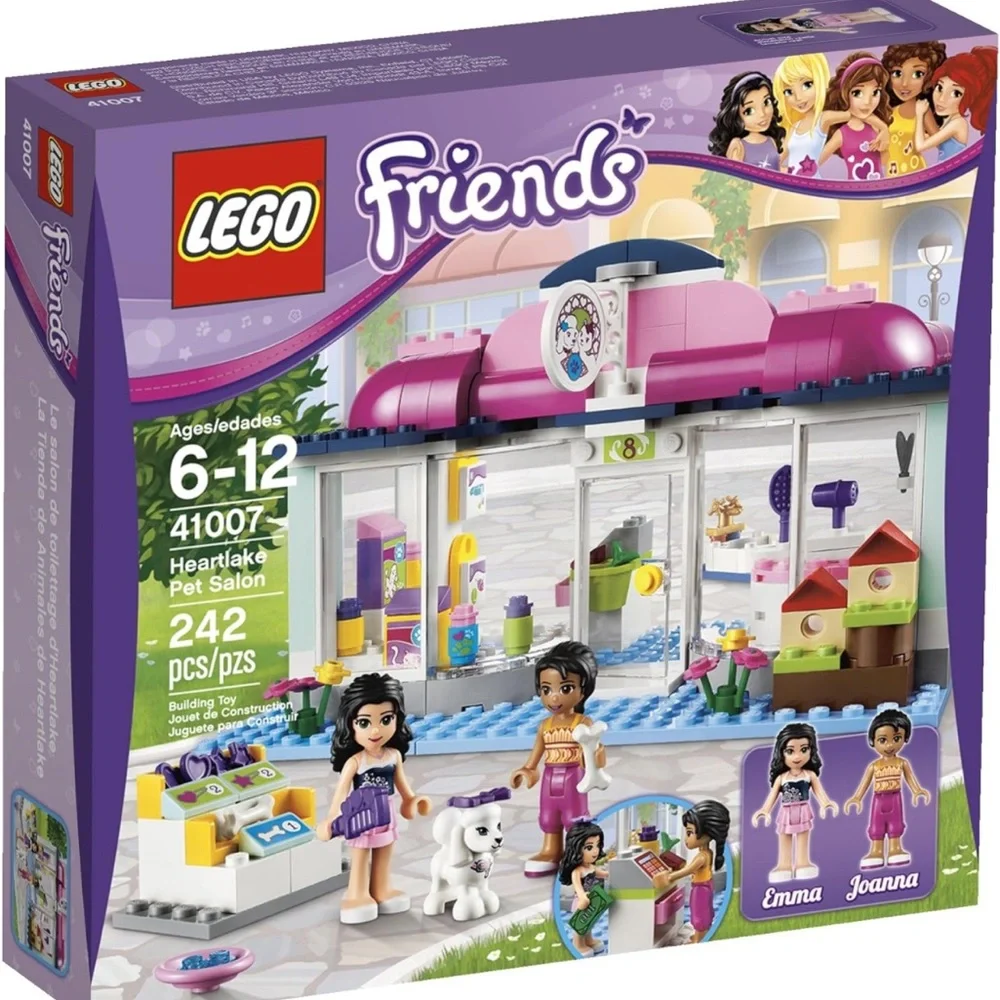 NIB LEGO Friends Heartlake Pet Salon 41007